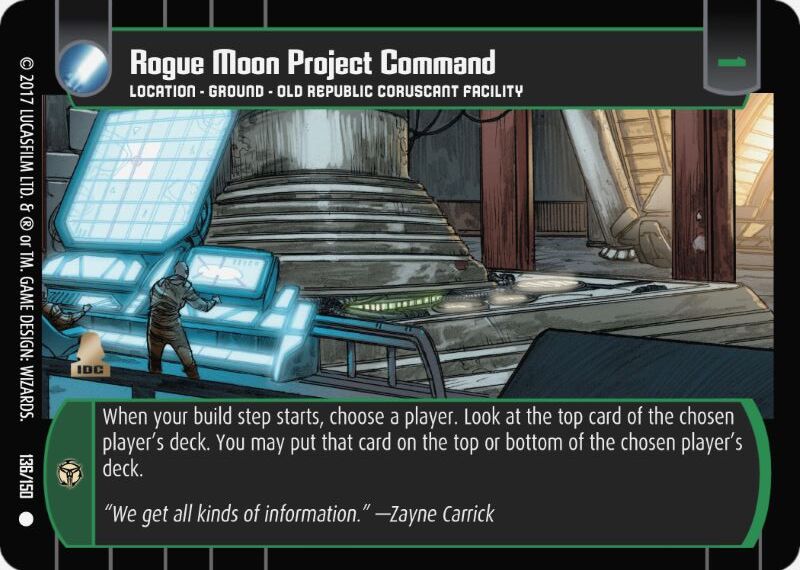 Rogue Moon Project Command