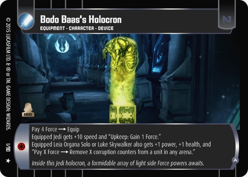 Bodo Baas's Holocron (A)