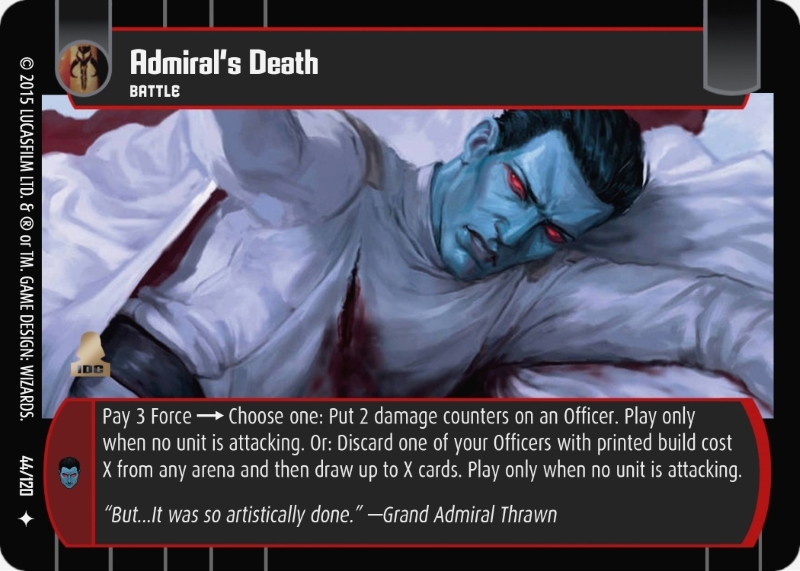 Admiral's Death