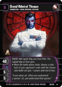 Grand Admiral Thrawn (D) Card - Star Wars Trading Card Game