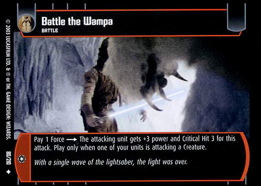 Battle the Wampa