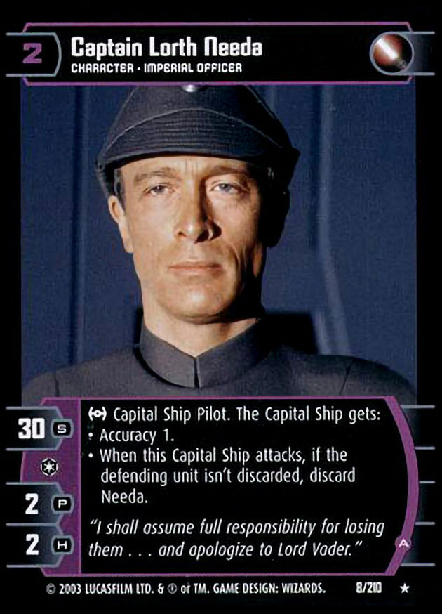 Captain Lorth Needa (A)