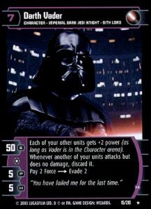 SW Star Wars The Sith Lords マスター北米限定 カード SW Star Wars The Sith Lords マスター北米限定 カード
