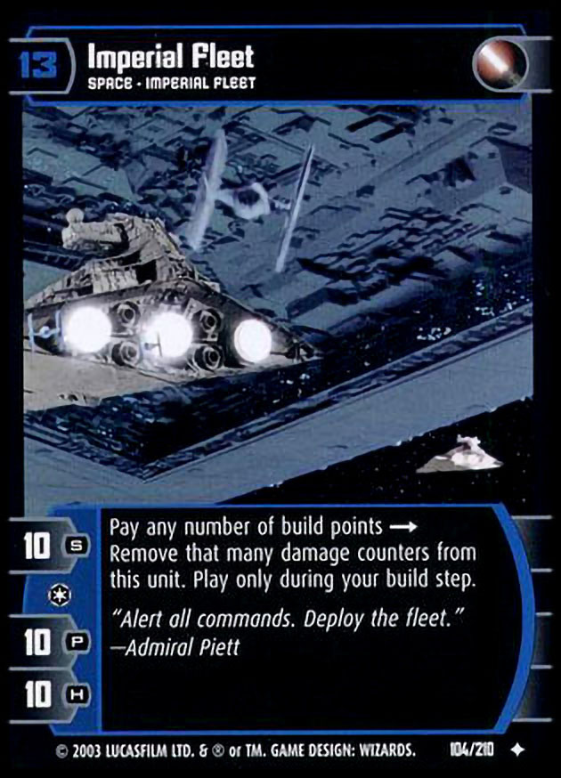 Star Wars TCG ESB Vader's Imperial Shuttle A 