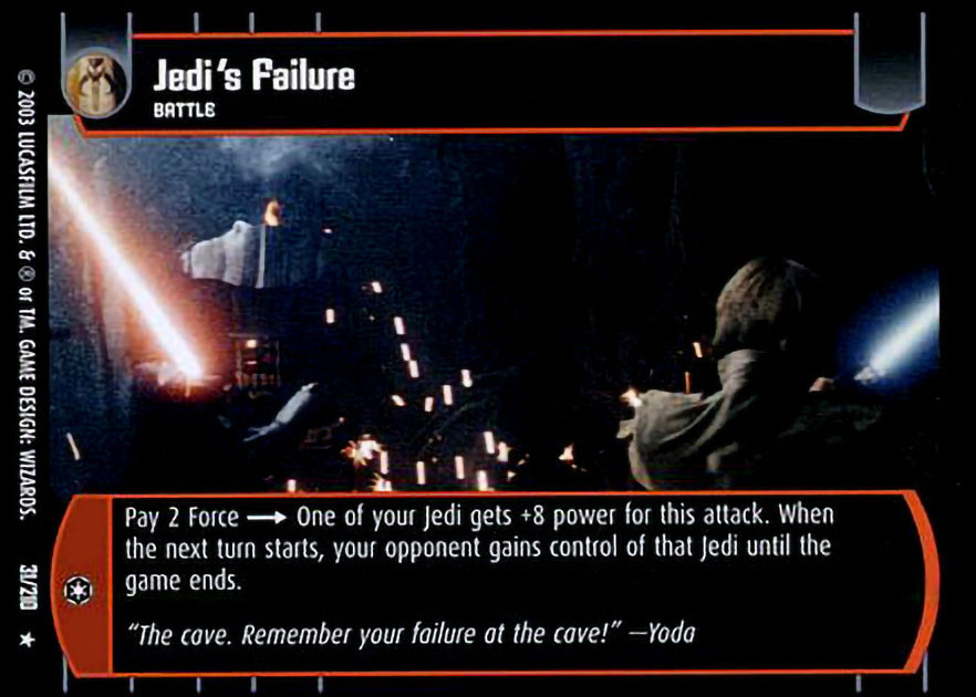 Jedi's Failure