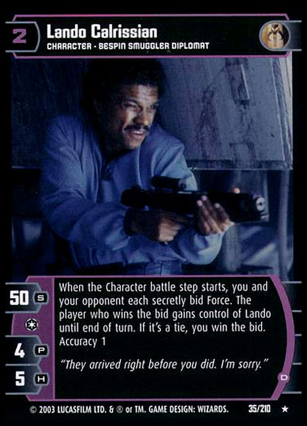 Lando Calrissian (D)