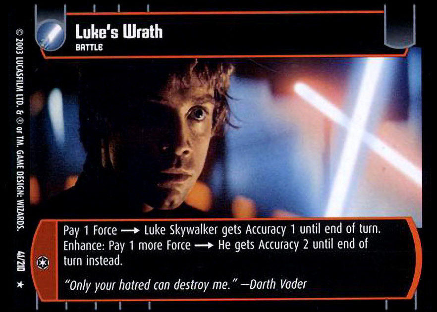 Luke's Wrath