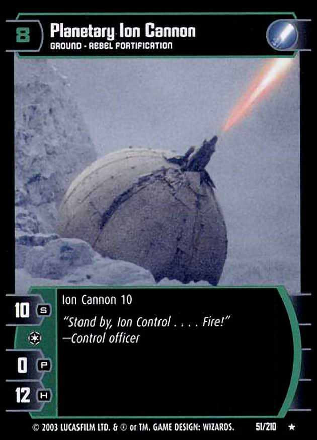 Planetary Ion Cannon