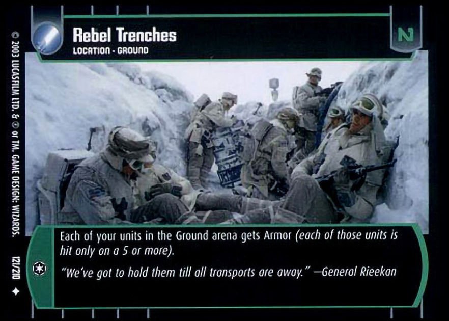 Rebel Trenches