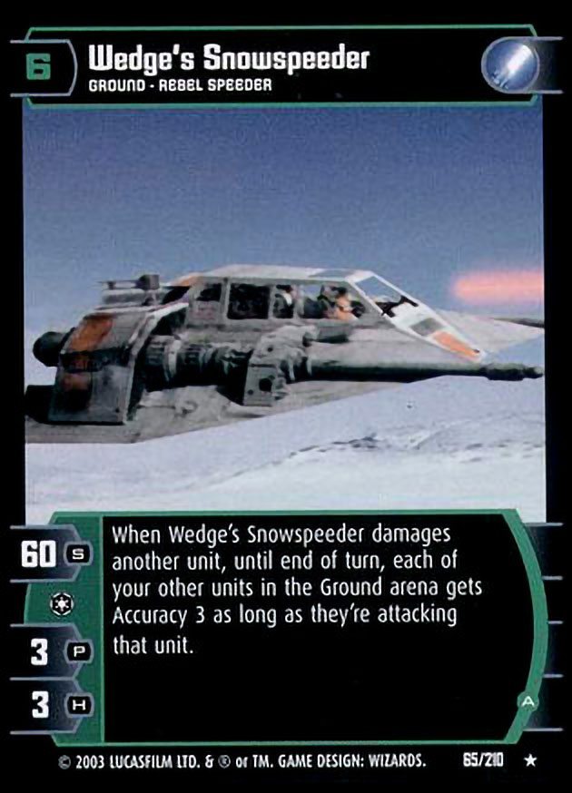 Wedge's Snowspeeder (A)