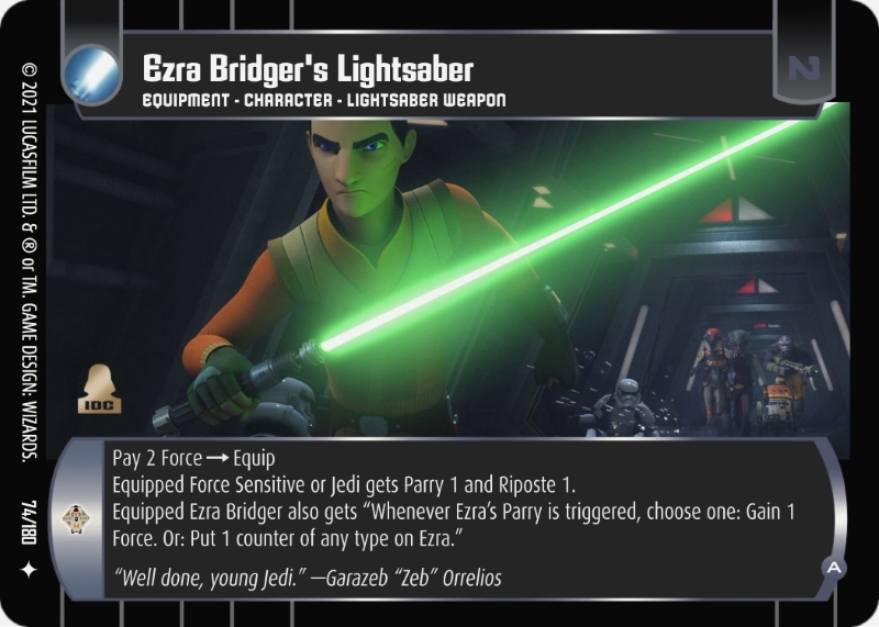 Ezra Bridger's Lightsaber (A)