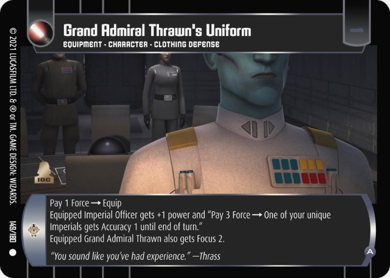 Grand Admiral Thrawn's Uniform (A)