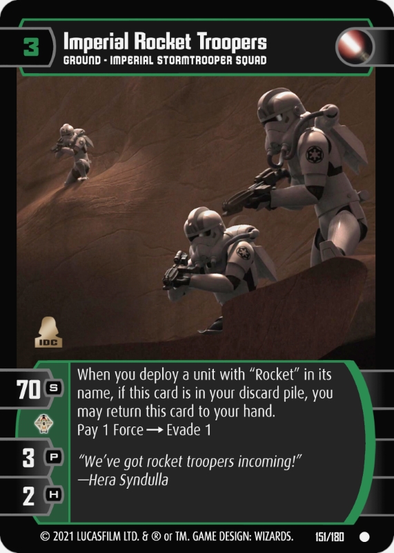 Imperial Rocket Troopers