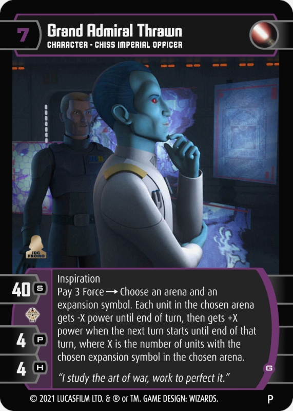 Grand Admiral Thrawn (G) (Promo)