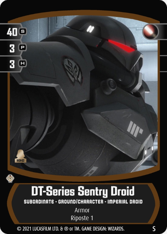 DT-Series Sentry Droid