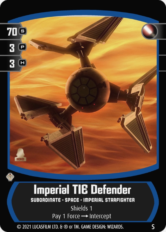 Imperial TIE Defender