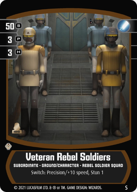 Veteran Rebel Soldiers