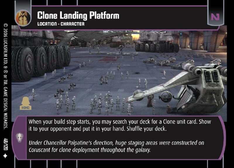 Clone Landing Platform
