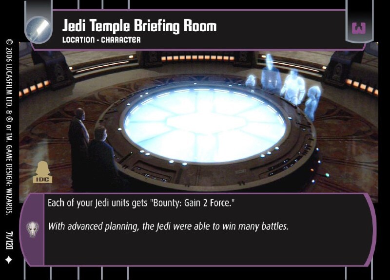 Jedi Temple Briefing Room