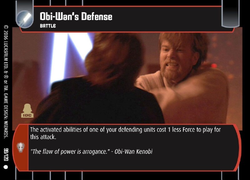 Obi-Wan's Defense