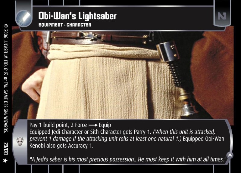 Obi-Wan Kenobi's Lightsaber (A)