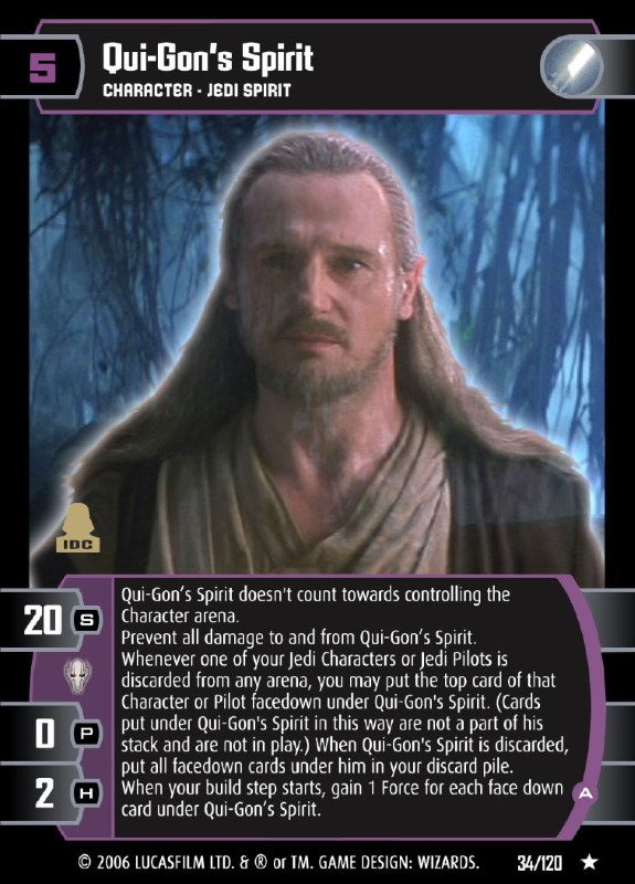 Qui-Gon Jinn Cards  Trading Card Database