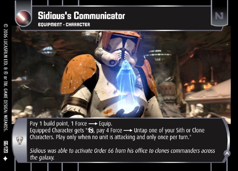 Darth Sidious's Communicator (A)