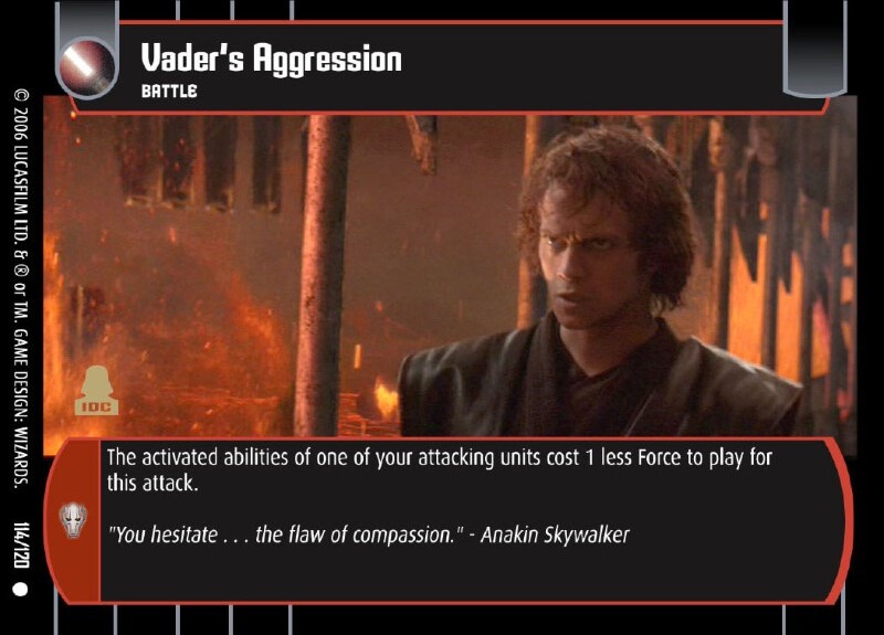 Vader's Aggression