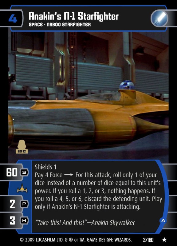 Anakin's N-1 Starfighter (A)