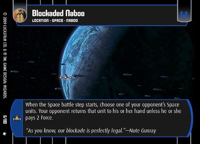 Blockaded Naboo