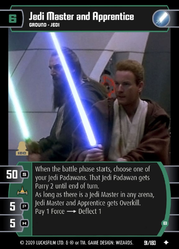 Jedi Master and Apprentice (B)