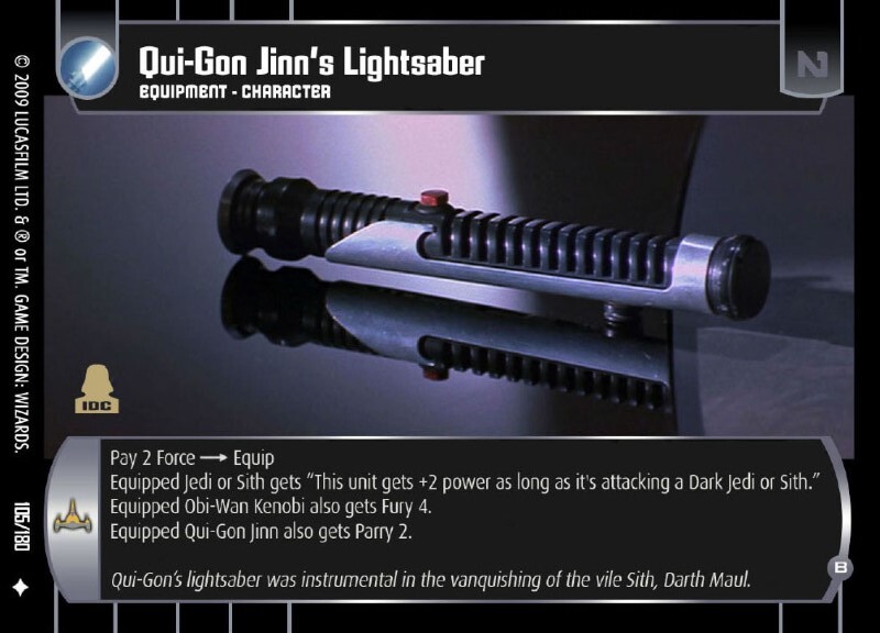 Qui-Gon's lightsaber