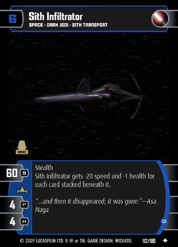 Sith Infiltrator (D)