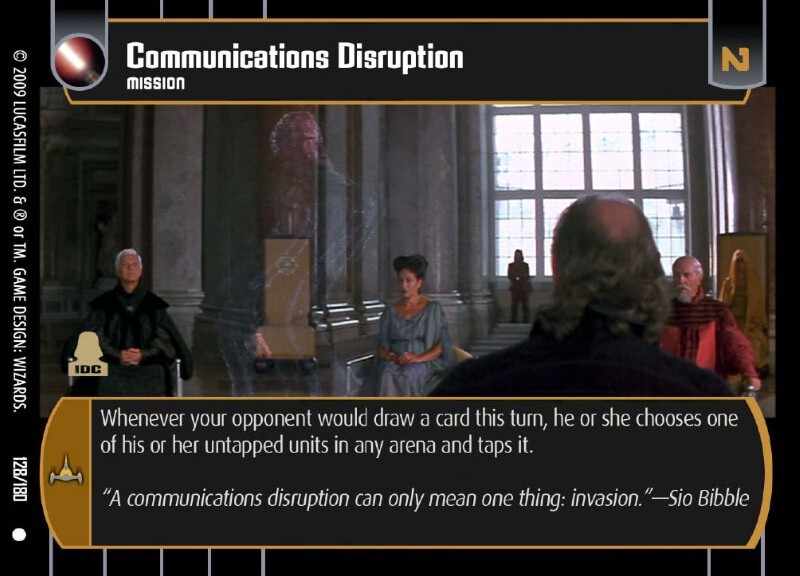 Communications Disruption