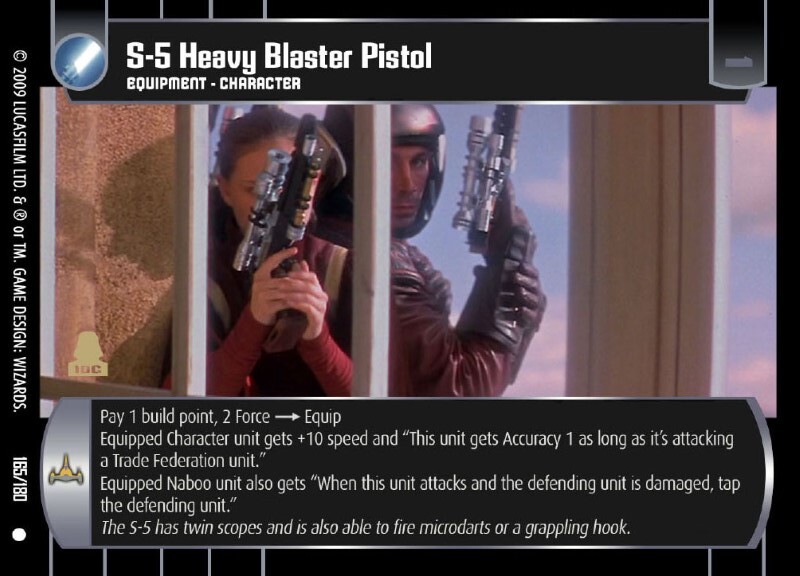 S-5 Heavy Blaster Pistol
