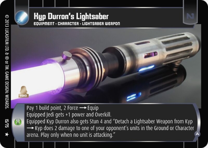 Kyp Durron's Lightsaber (A)