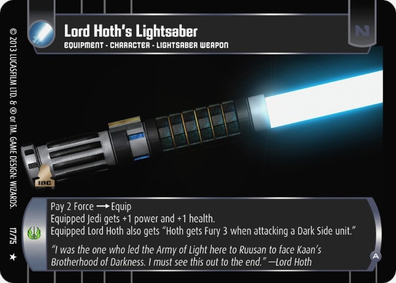 Lord Hoth's Lightsaber (A)
