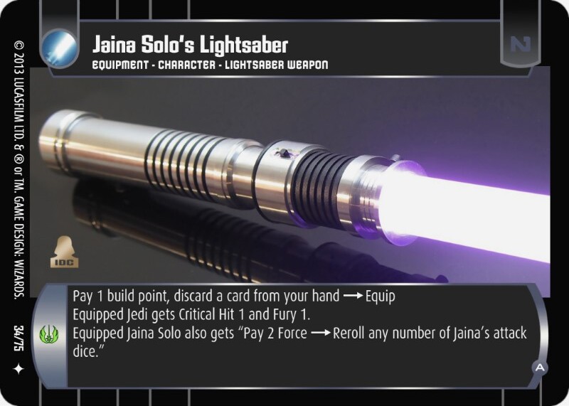 Jaina Solo's Lightsaber (A)