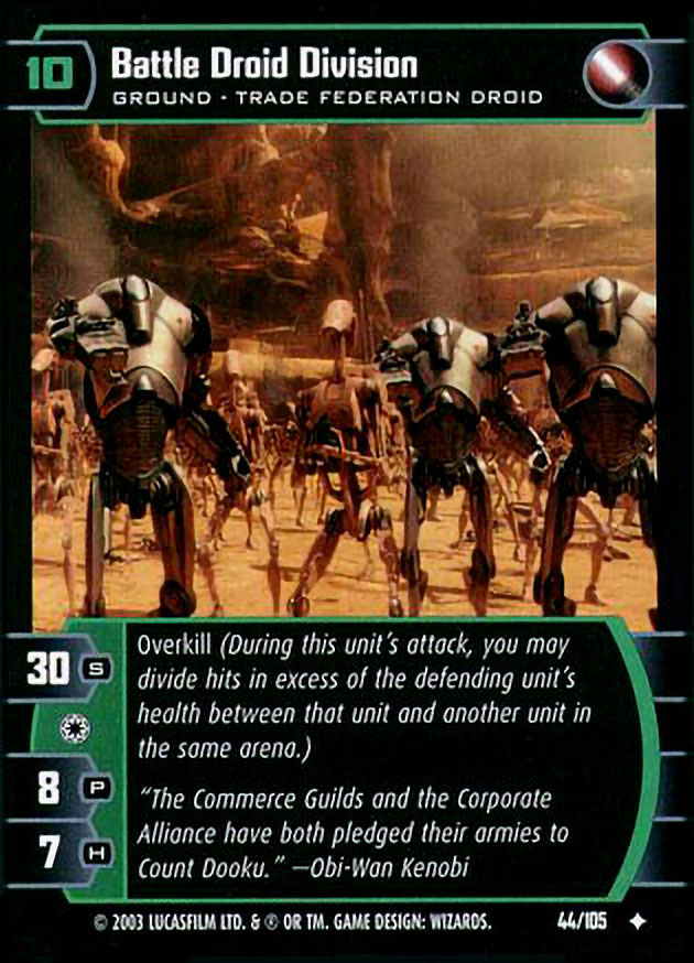 Jedi Guardians Star Wars TCG A Senator Tikkes 31/105 NM/Mint 