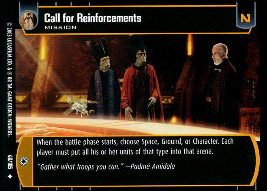 Call for Reinforcements