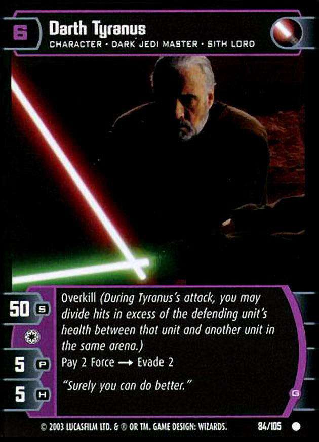 Darth Tyranus (G)