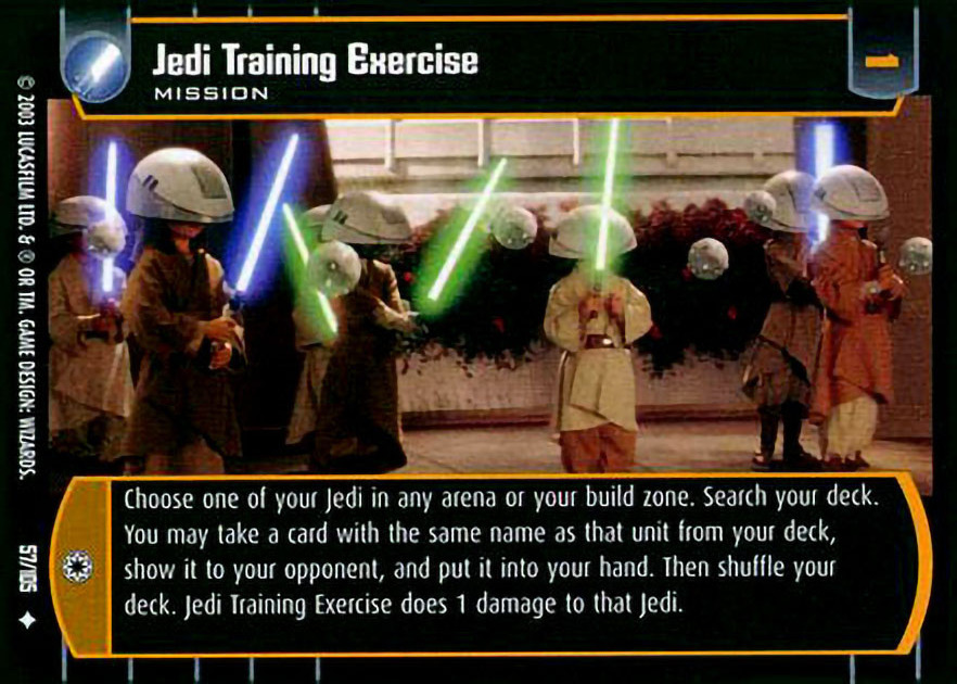 Jedi Training Exercise
