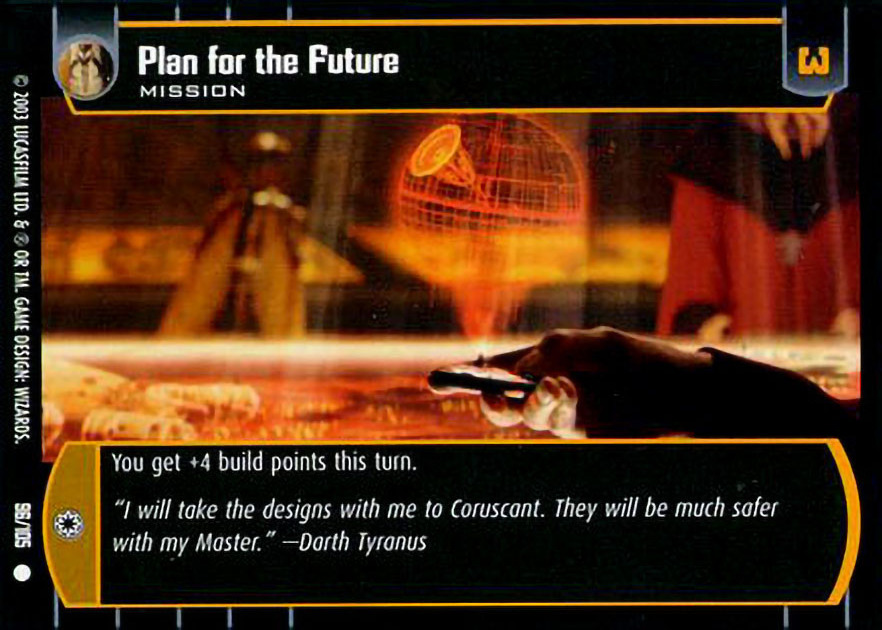 Plan for the Future