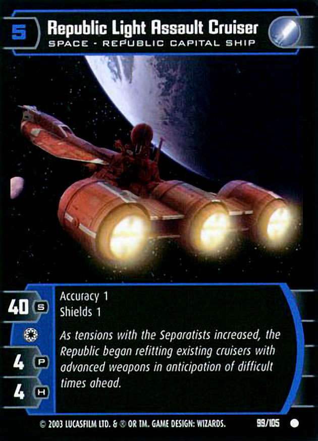 Republic Light Assault Cruiser