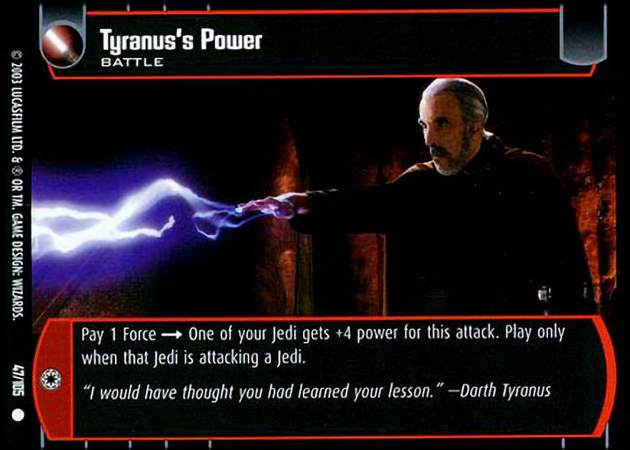 Tyranus's Power