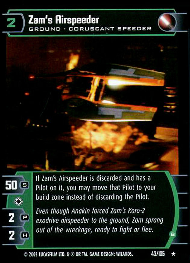 Zam's Airspeeder (B)