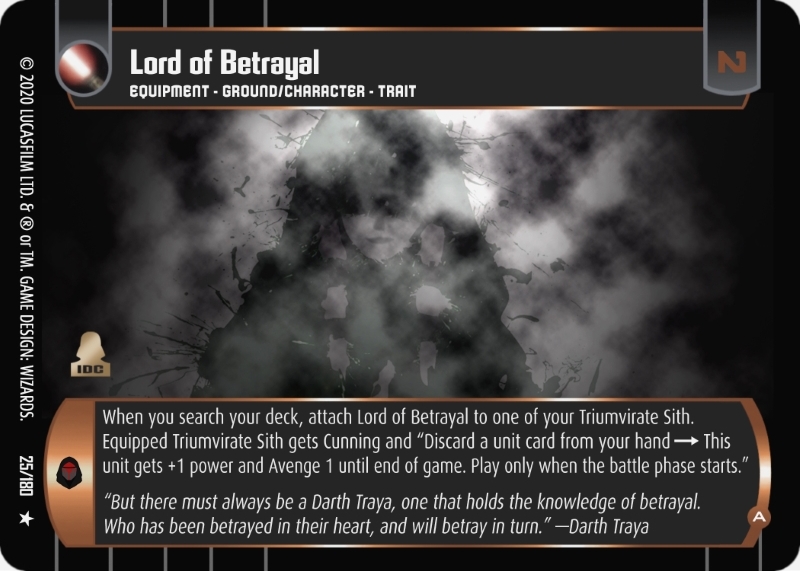 Lord of Betrayal (A)