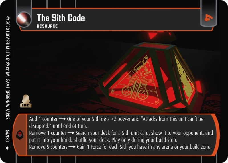 The Sith Code