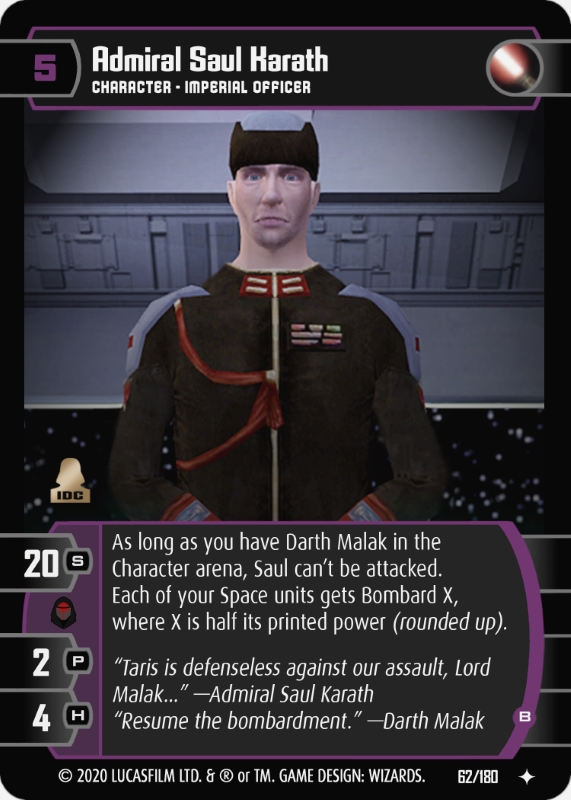 Admiral Saul Karath (B)