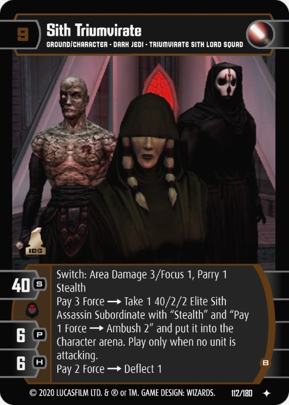 Sith Triumvirate (B)